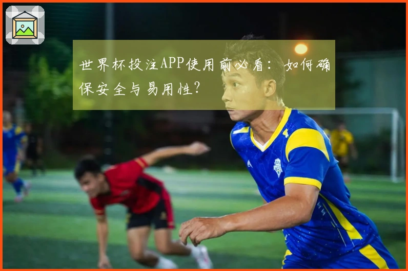 世界杯投注APP使用前必看：如何确保安全与易用性？